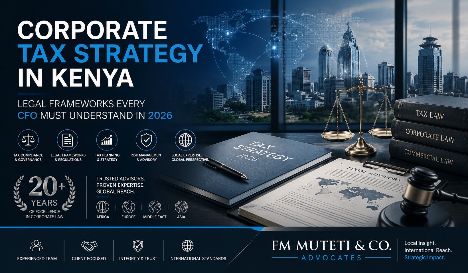 Corporate Tax Strategy in Kenya: CFO Legal Guide for 2026