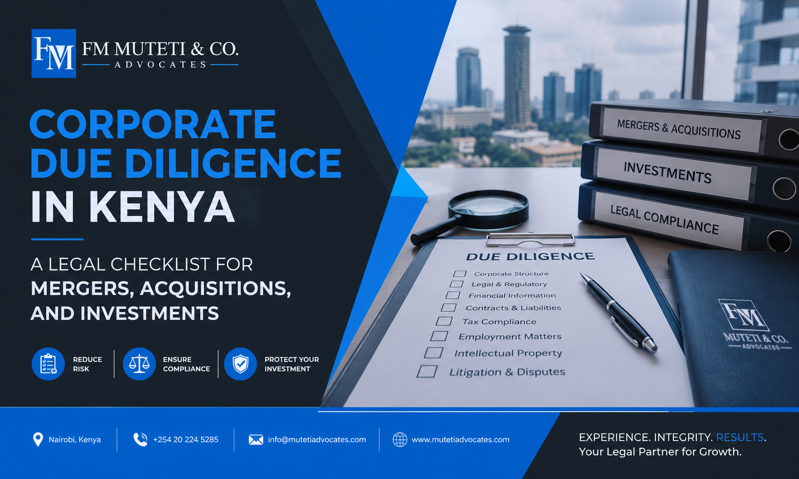 Corporate Due Diligence in Kenya explained