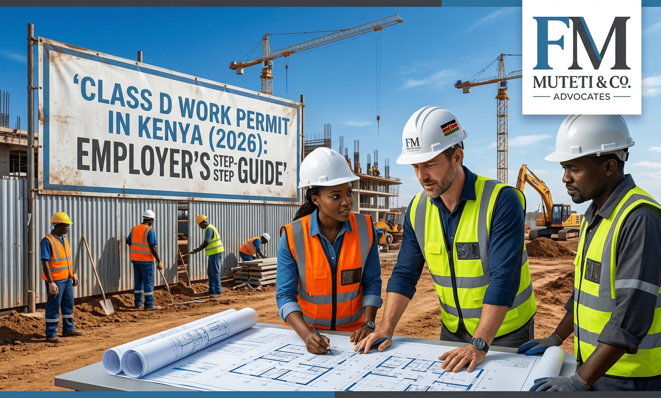 Class D Work Permit Kenya: Employer's 2026 Step-by-Step Guide