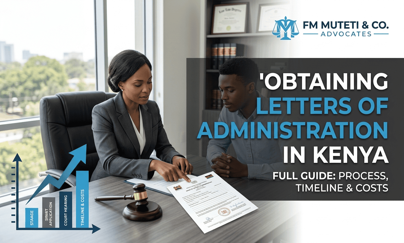 Letters of Administration in Kenya: Guide & Fees | FM Muteti